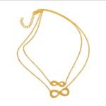 Women's simple alloy necklace