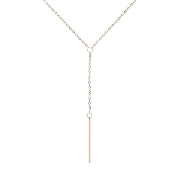 Women's simple alloy necklace - Image 2