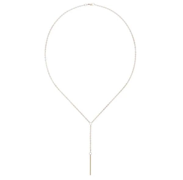 Women's simple alloy necklace - Image 3