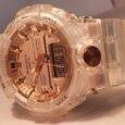 G-Shock Rose Gold Transparent Plain