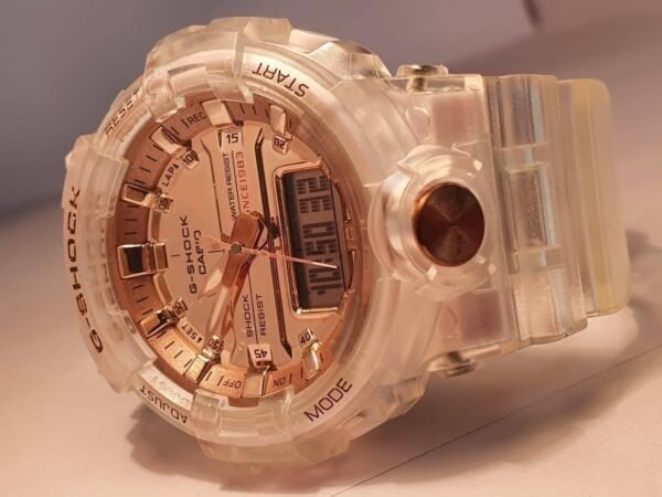 G-Shock Rose Gold Transparent Plain - Image 3