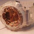 G-Shock Rose Gold Transparent Plain