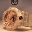 G-Shock Rose Gold Transparent Plain
