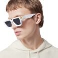 Louis Vuitton White Gold Sunglasses