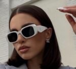 Prada White Sunglasses - Image 4