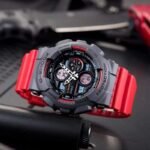 CASIO G-SHOCK GA-140-4AJF Red