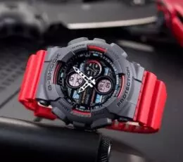 CASIO G-SHOCK GA-140-4AJF Red