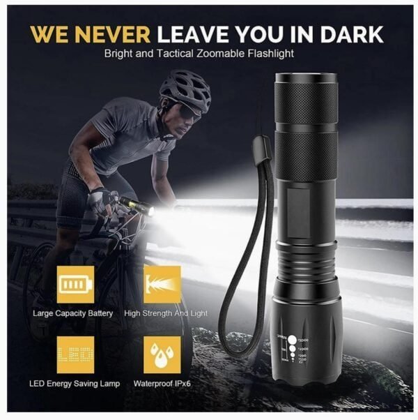 ELONSEY 360 Flashlight with Side Light - Image 6