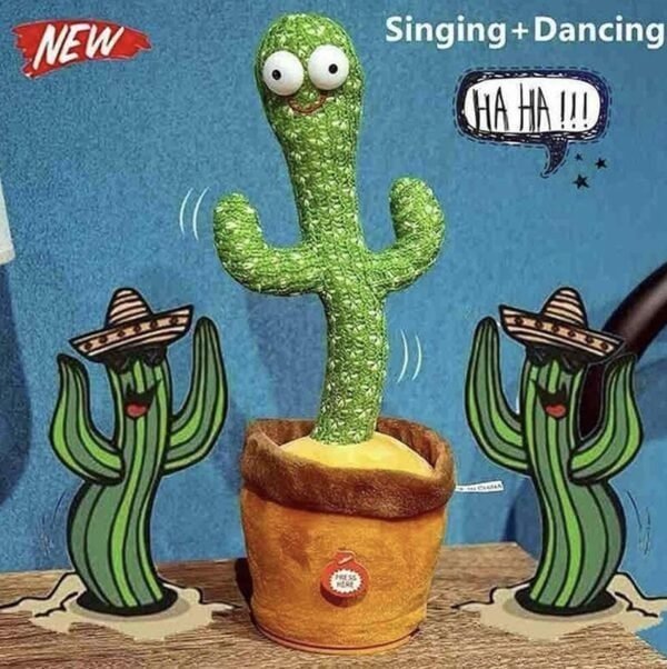 Cactus Plush Dancing Toy - Image 4