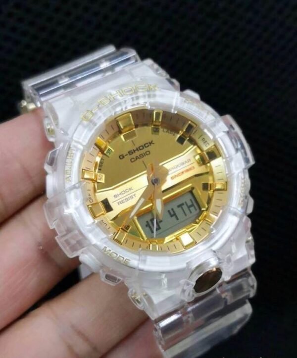 G-Shock Transparent Plain Gold - Image 2