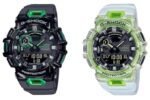 G-Shock Couple Set Black White With Green - Image 2