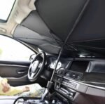 2 Pieces Windshield Sun Shade Foldable - Image 2
