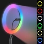 LED RGB Selfie rainbow light fill set - Image 2