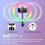 LED RGB Selfie rainbow light fill set - Image 3