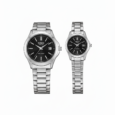 Casio Couple Silver Black