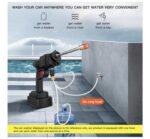 Cordless Electric High Pressure Washer Multicolor - Image 7