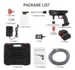 Cordless Electric High Pressure Washer Multicolor - Image 6