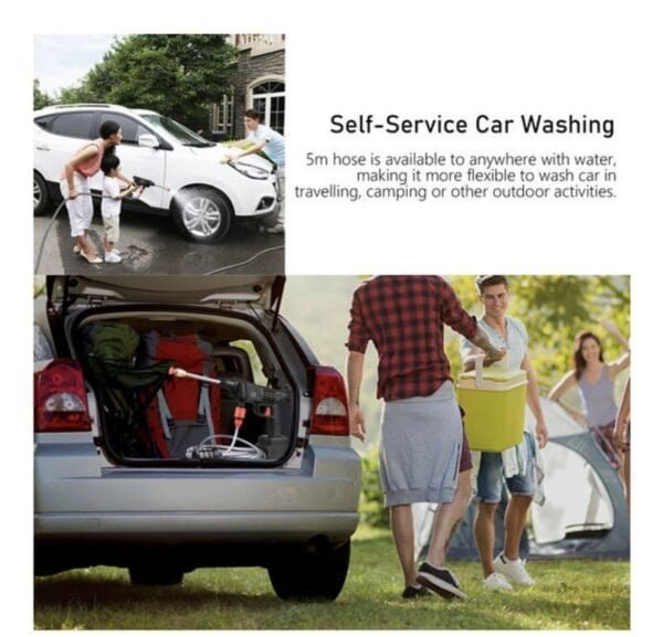 Cordless Electric High Pressure Washer Multicolor - Image 3