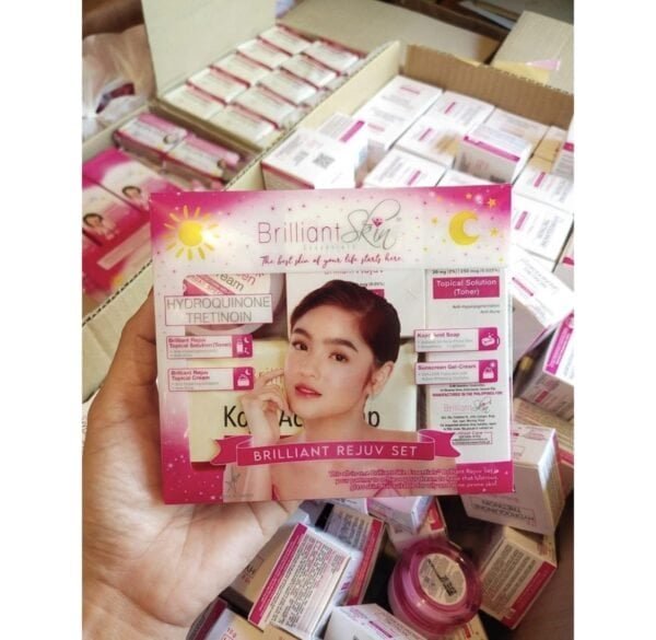 Original Brilliant Skin Rejuvenating Facial Set Clear - Image 4