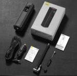 Super Mini Inflator Tyre Pump 15sec Fast Inflation, 4 Tires in 25 Minutes Black - Image 6