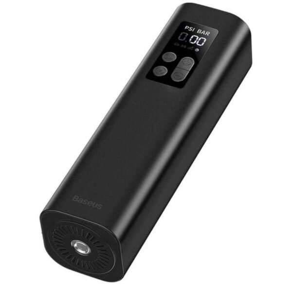 Super Mini Inflator Tyre Pump 15sec Fast Inflation, 4 Tires in 25 Minutes Black - Image 12