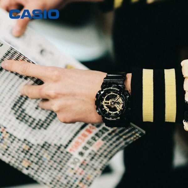 Casio G-Shock Black Gold GA-110GB-1 - Image 2