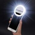 Soft White Color Selfie Ring Light With 3 Modes And 36 LED For Mobile Phone, Tablet, Laptop
