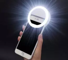 Soft White Color Selfie Ring Light With 3 Modes And 36 LED For Mobile Phone, Tablet, Laptop
