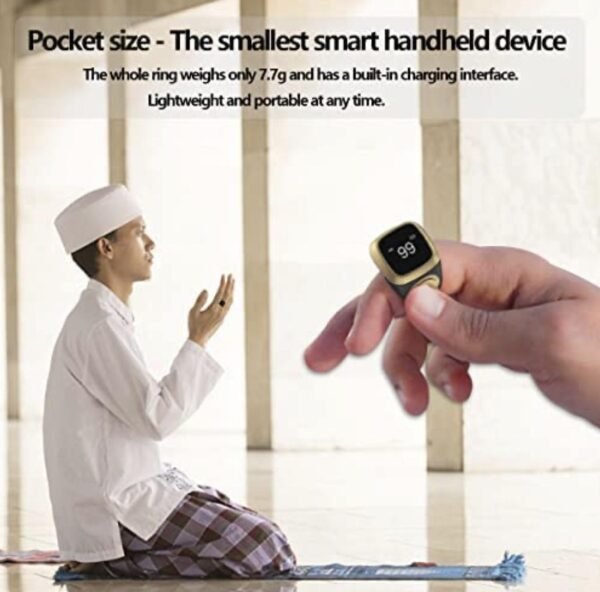 Black Zikr Ring - Image 9