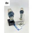 Casio Couple Blue Silver