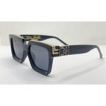 Louis Vuitton Black Gold Sunglasses - Image 4