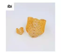 Royal Crown Set Of Bracelet with Ring