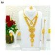 A Unique Designed Gold-Like Jewelry Set