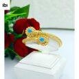 Bracelet Gold With Blue Stone
