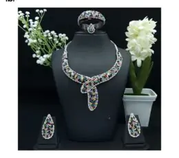 Luxury Zircon Crystal Set