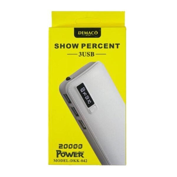 Power Bank 20000 mAh 3 USB - Image 3