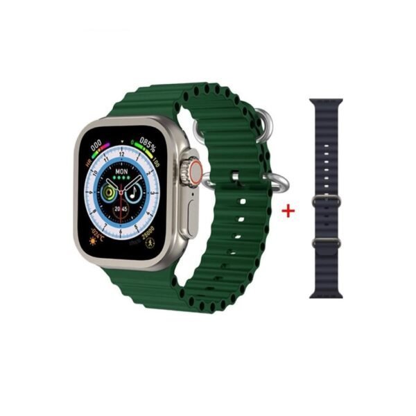 8 Ultra Smart Watch With 1 Additional Belt - Image 2