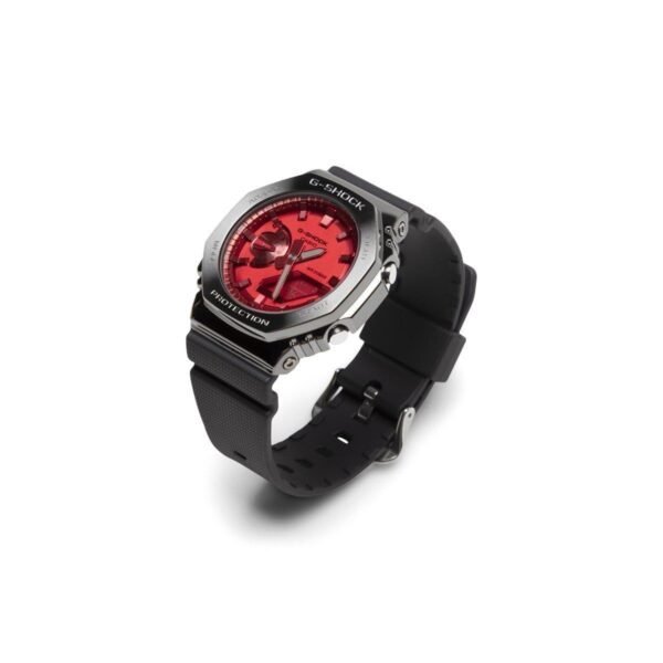 ⁦ساعة G-SHOCK حمراء GS-7172⁩ - الصورة ⁦6⁩
