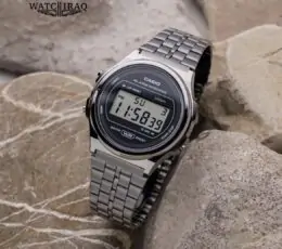 A CASIO VINTAGE UNISEX ROUND BRACELET IN Silver