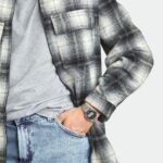 A CASIO VINTAGE UNISEX ROUND BRACELET IN Silver - Image 3
