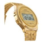 A CASIO VINTAGE UNISEX ROUND BRACELET IN GOLD - Image 6