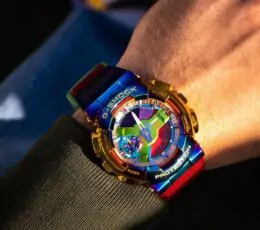 G-Shock ANALOG-DIGITAL with Metal Case GM-110RB-(12)