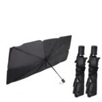2 Pieces Windshield Sun Shade Foldable