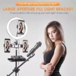 Latest Selfie Stand For 3 Mobiles-Mic-Stand - Image 3