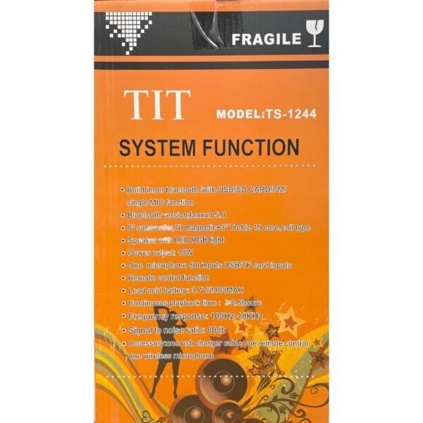 TS-1244 Wireless Mic and Speaker - Image 5