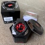 G-Shock GS-0821-02 Analog Digital Black Red Resin - Image 4