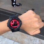 G-Shock GS-0821-02 Analog Digital Black Red Resin - Image 3