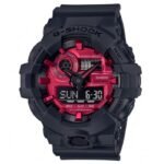 G-Shock GS-0821-02 Analog Digital Black Red Resin