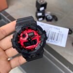 G-Shock GS-0821-02 Analog Digital Black Red Resin - Image 2