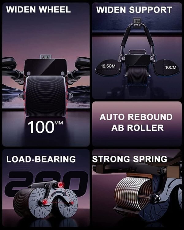 Automatic Rebound Abdominal Wheel - Image 4